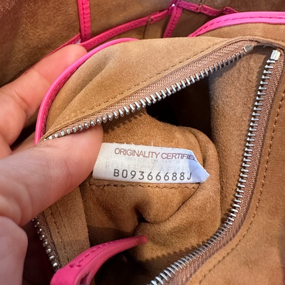 BOTTEGA VENETA Arco Intrecciato Leather Tote Bag in Pink Authentic - Picture 8 of 17